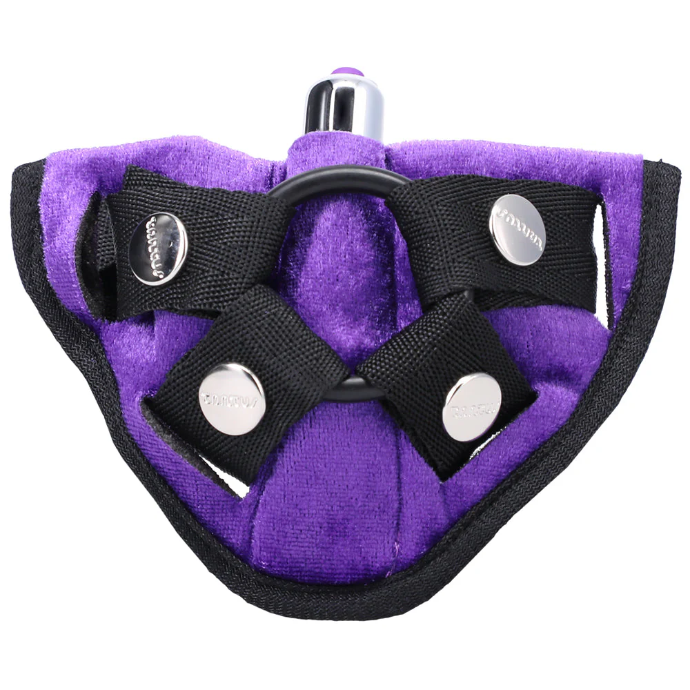 Tantus Bend Over Intermediate Strap-On Harness Kit Lilac - Image 3
