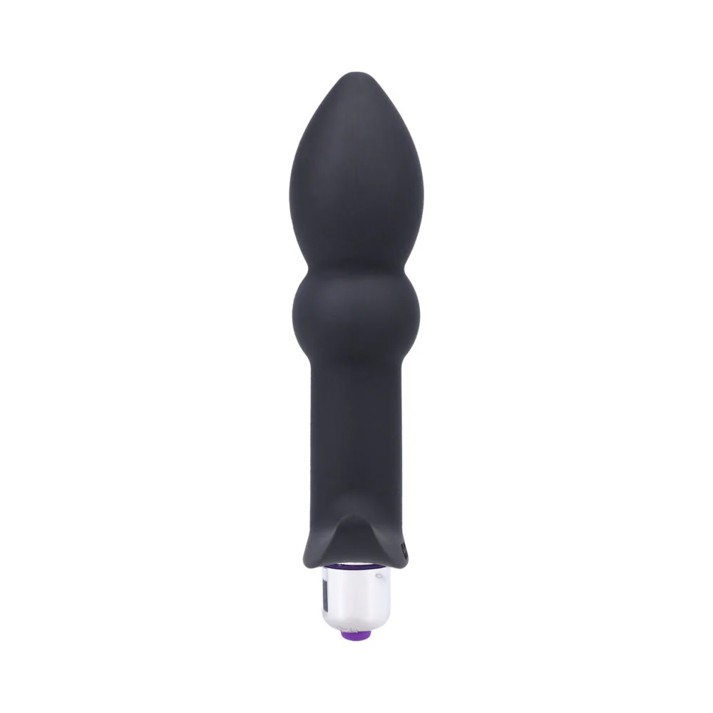 Tantus Perfect Plug Plus Vibrating Anal Plug Onyx - Image 3