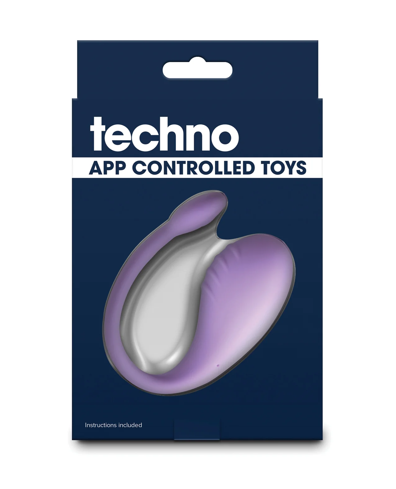 Techno Rave App Controlled Kegel Vibrator - Purple - Image 2