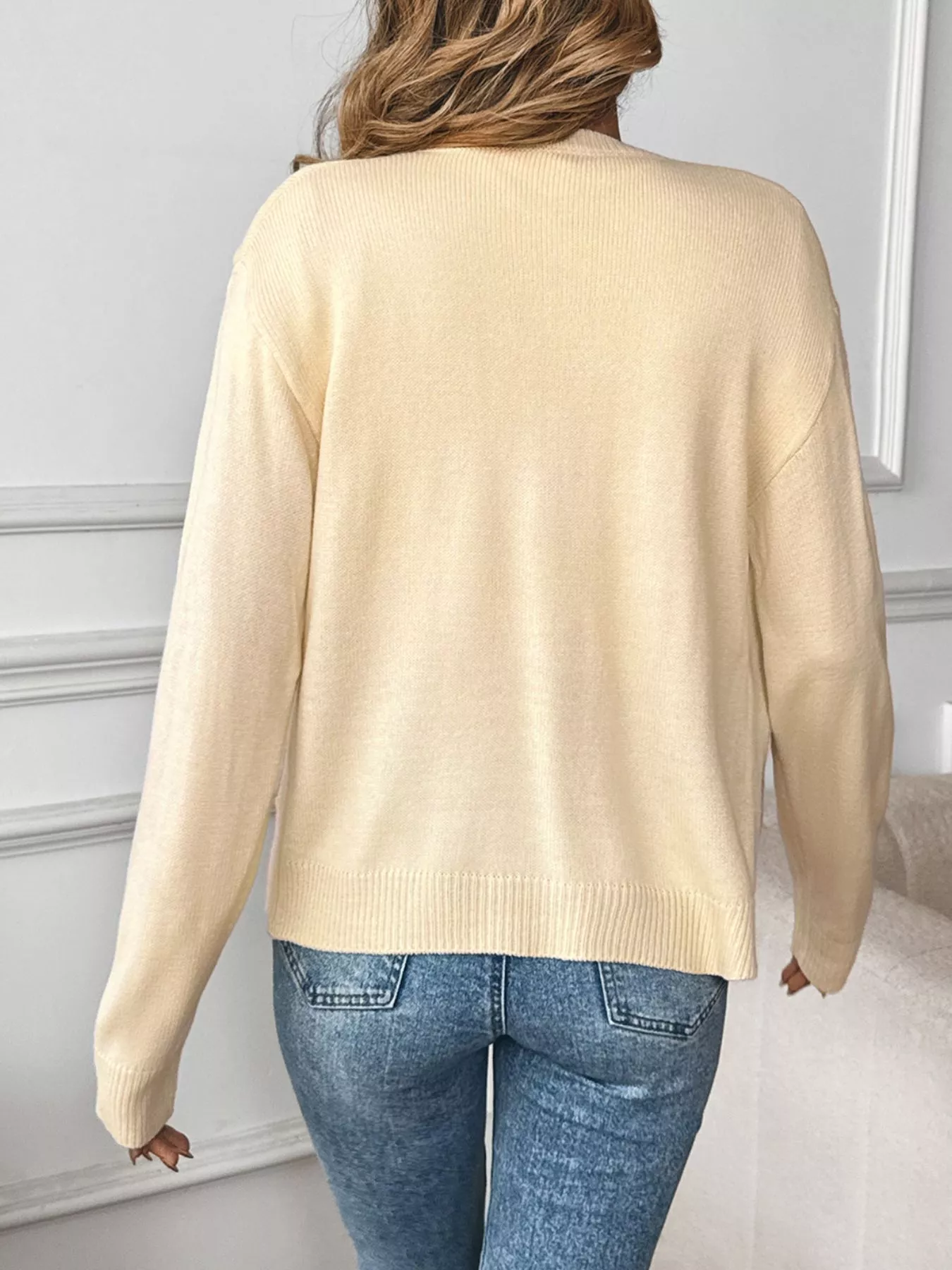 Teddy Bear Button Up Cardigan - Image 6