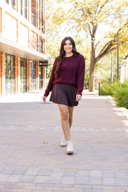 The Britt - Brown Skort - Image 13