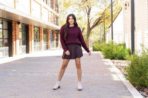 The Britt - Brown Skort - Image 14