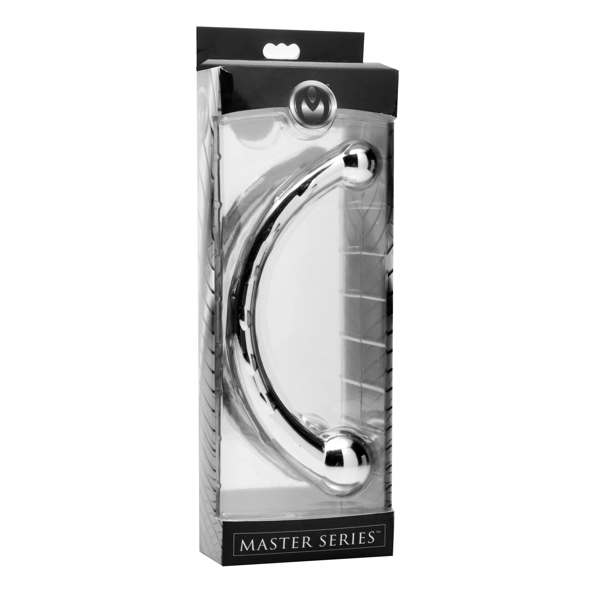 The Chrome Crescent Dual Ended Dildo - Image 3
