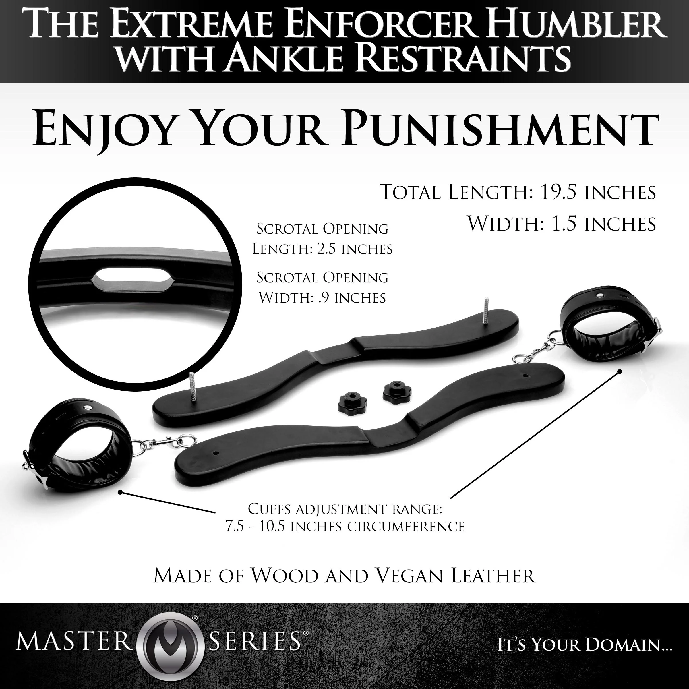 The Extreme Enforcer Humbler With Ankle Restraints - Image 4