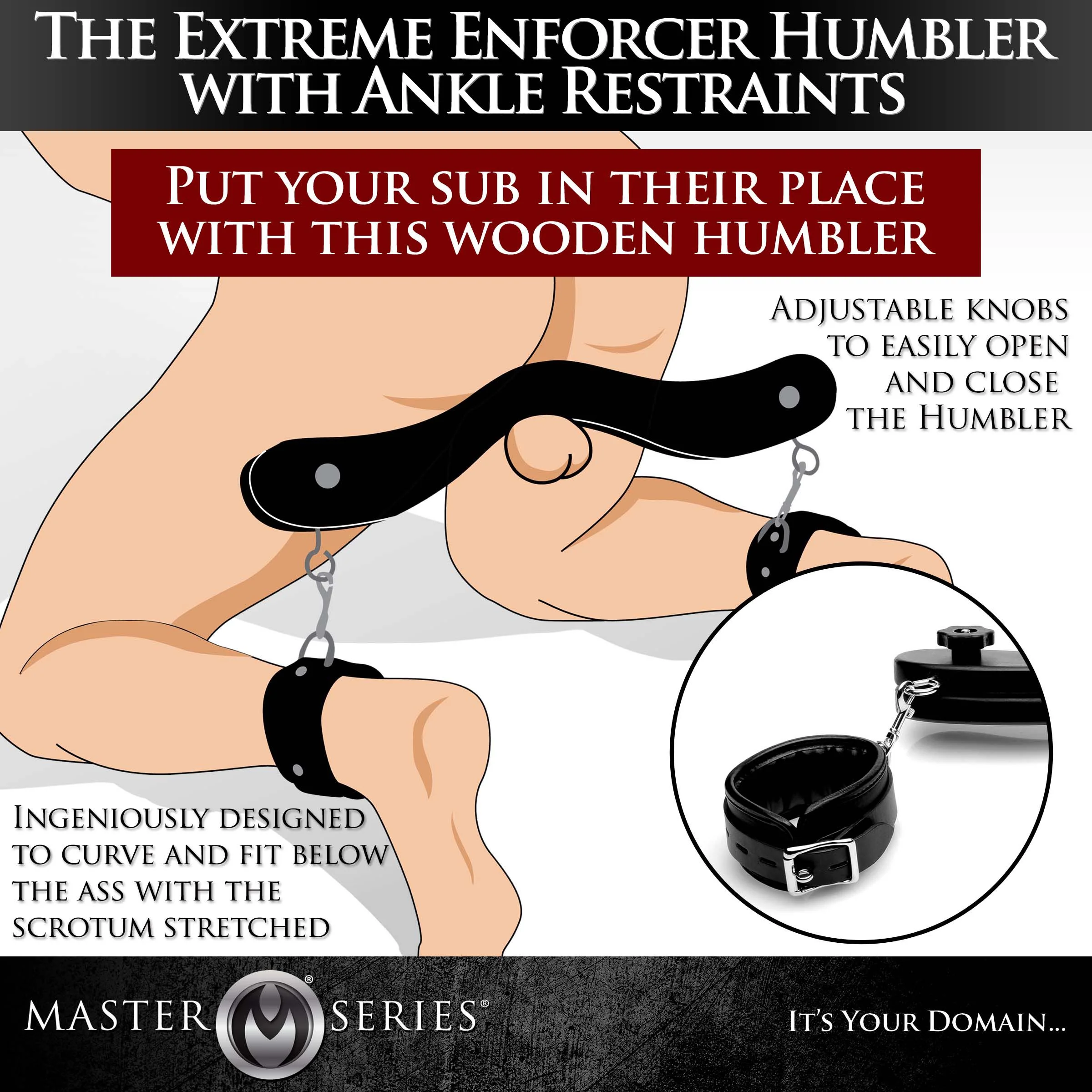 The Extreme Enforcer Humbler With Ankle Restraints - Image 6