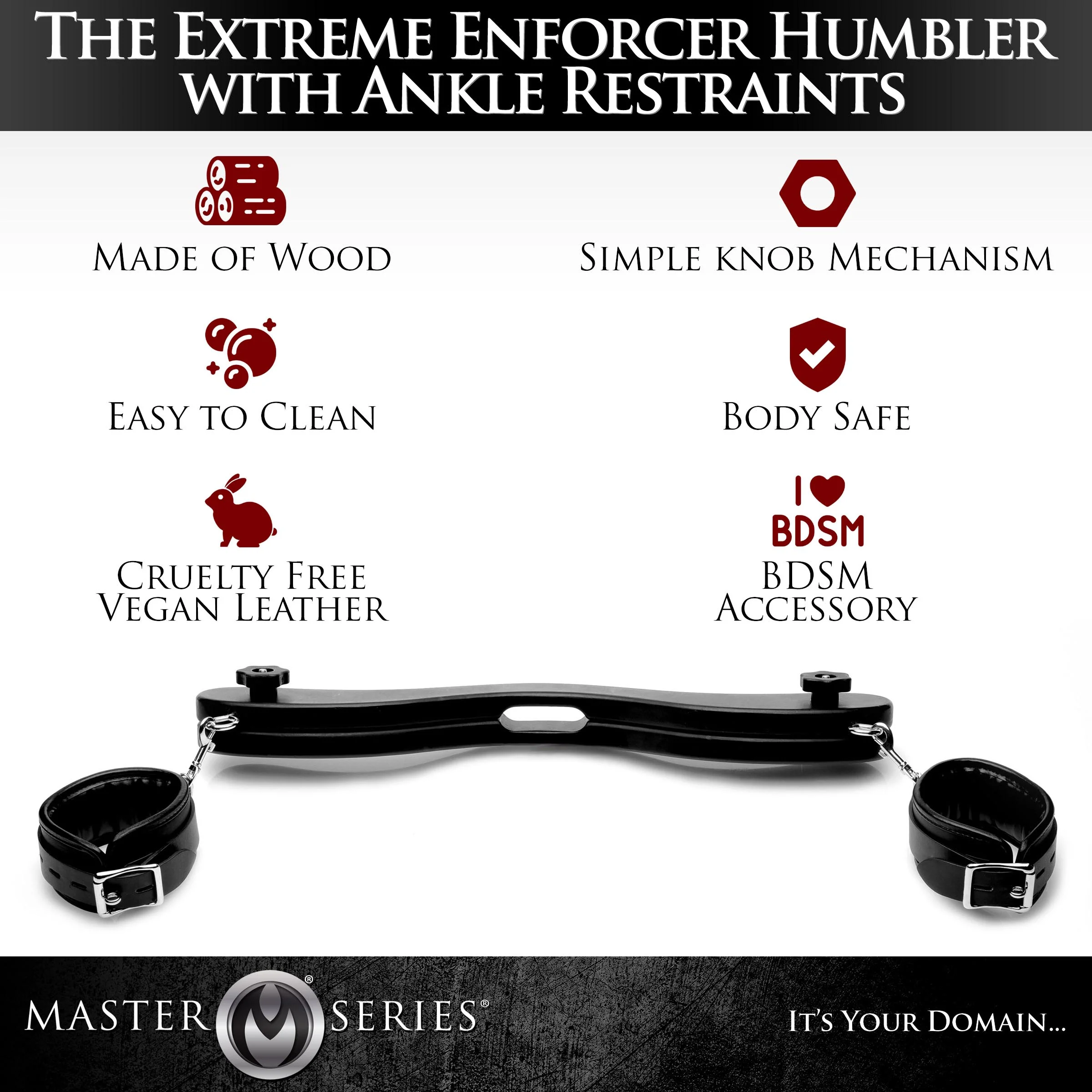 The Extreme Enforcer Humbler With Ankle Restraints - Image 7