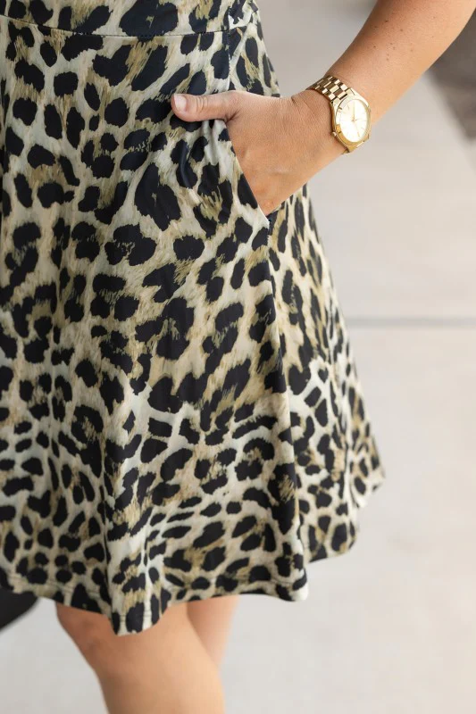 The Layla Leopard Dress - Image 3