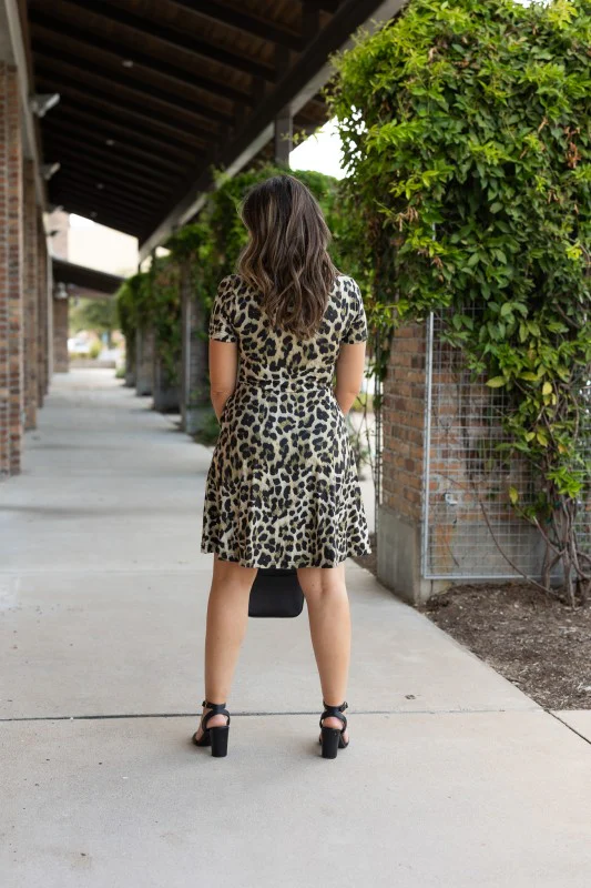 The Layla Leopard Dress - Image 8