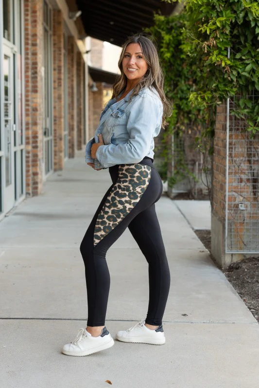 The Lexi Leopard 2.0 Panel Leggings