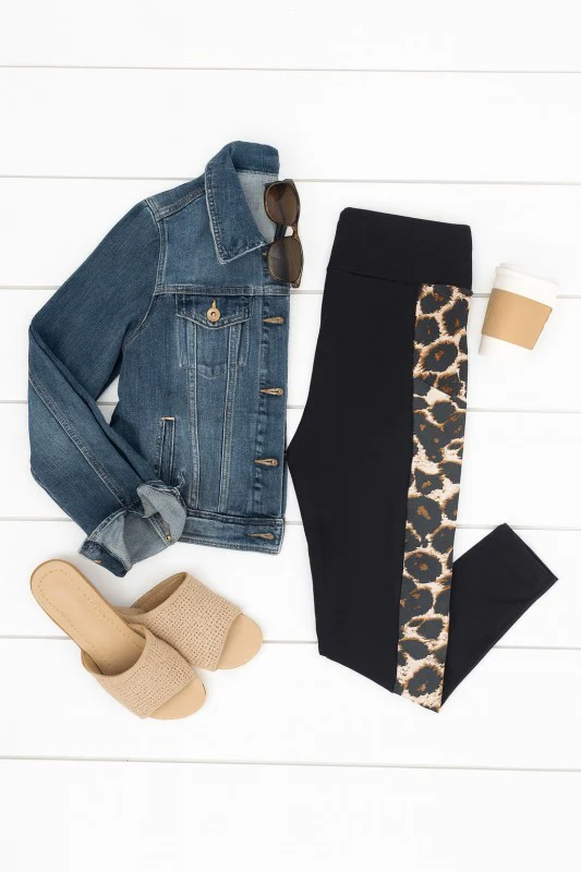 The Lexi Leopard 2.0 Panel Leggings - Image 6