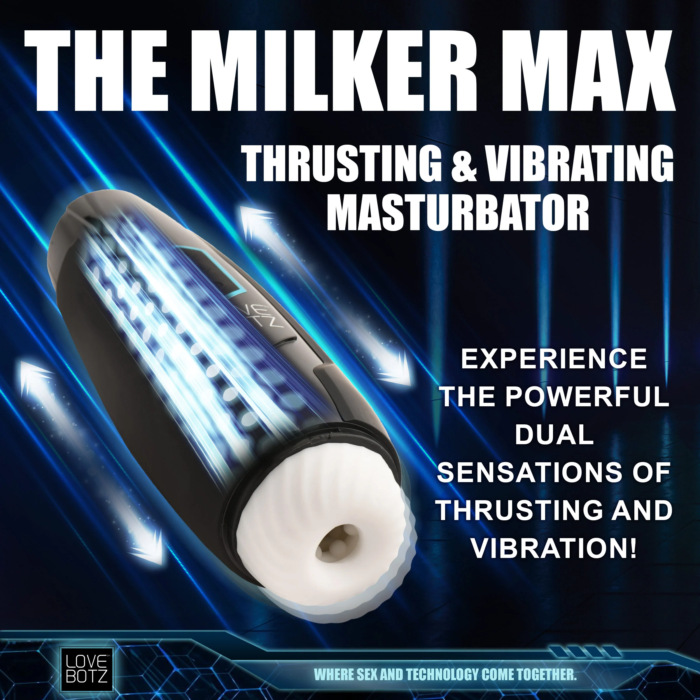The Milker Max Thrusting And Vibrating Masturbator - Image 5