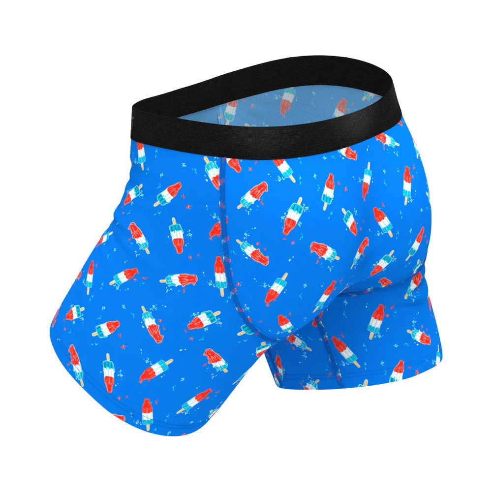 Shinesty The Popsicle Stick Apex USA Ball Hammock Pouch Underwear with Fly XL - Image 3