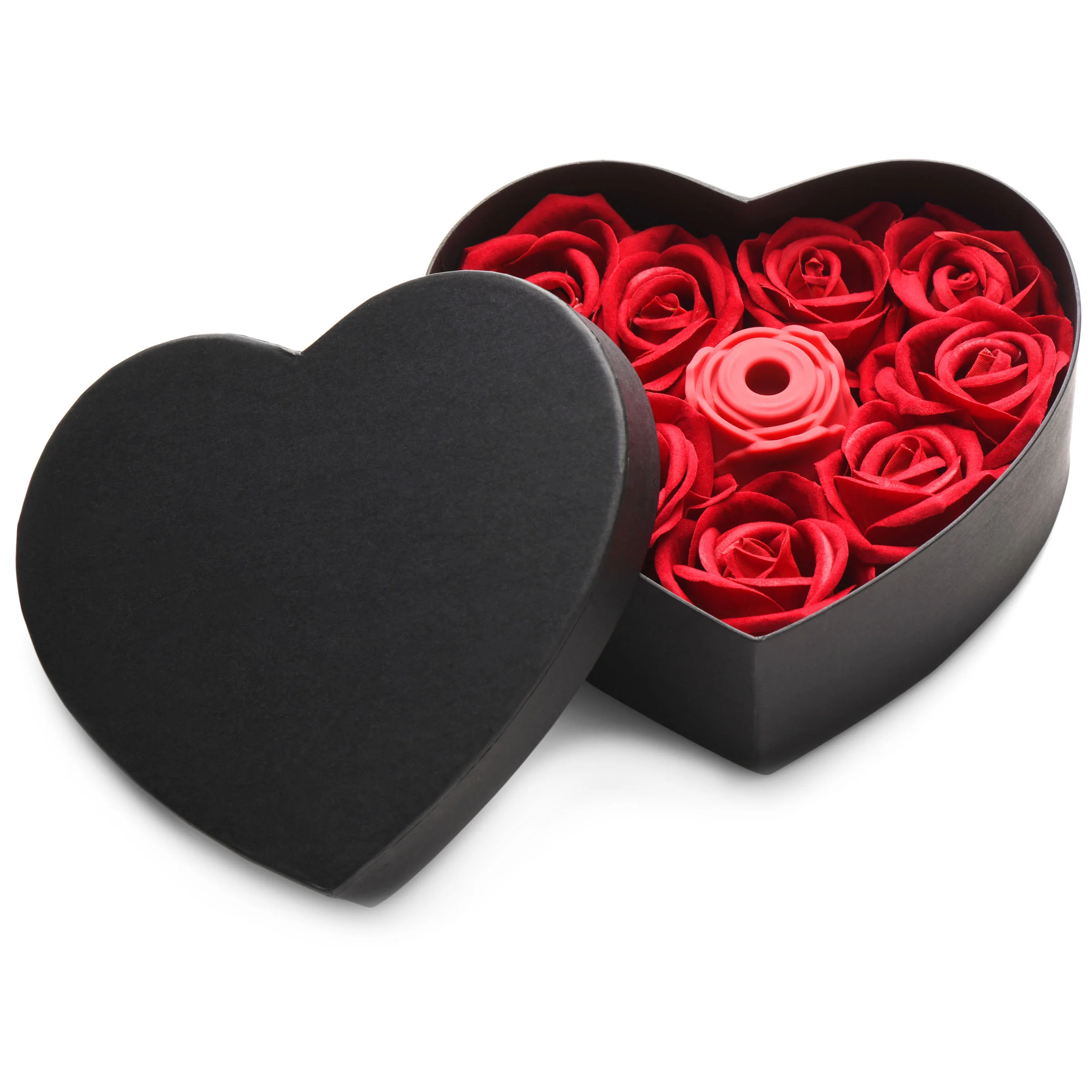 The Rose Lover's Gift Box 10x Clit Suction Rose - Red - Image 6