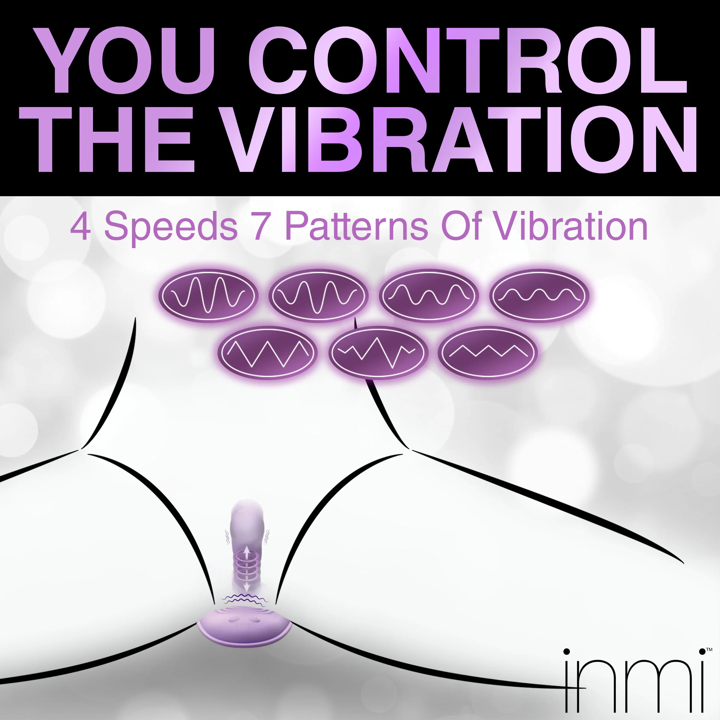 Thrust N' Grind Thrusting And Vibrating Silicone Sex Grinder - Image 10