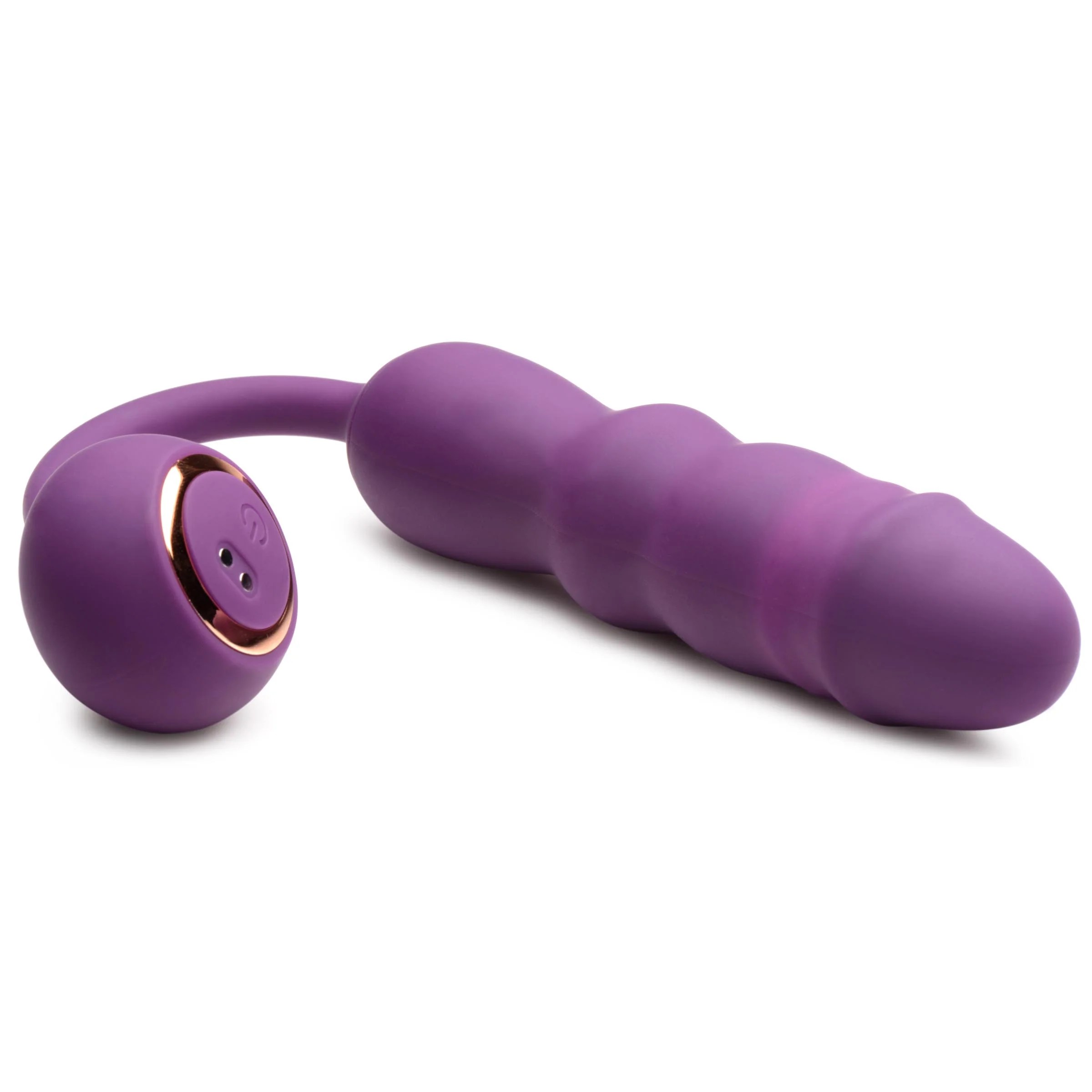 Thrust Thumper Thrusting Silicone Vibrator With Remote - Image 3