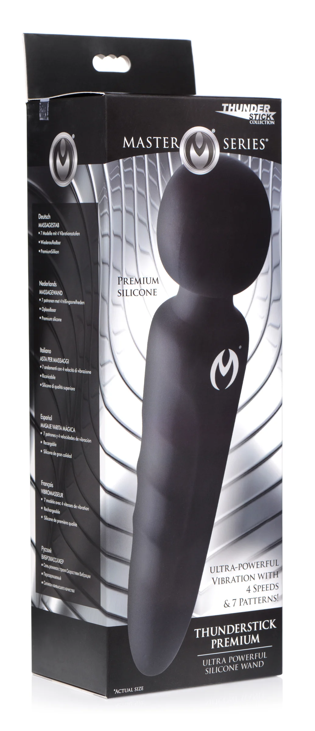 Thunderstick Premium Ultra Powerful Silicone Rechargeable Wand - Image 7
