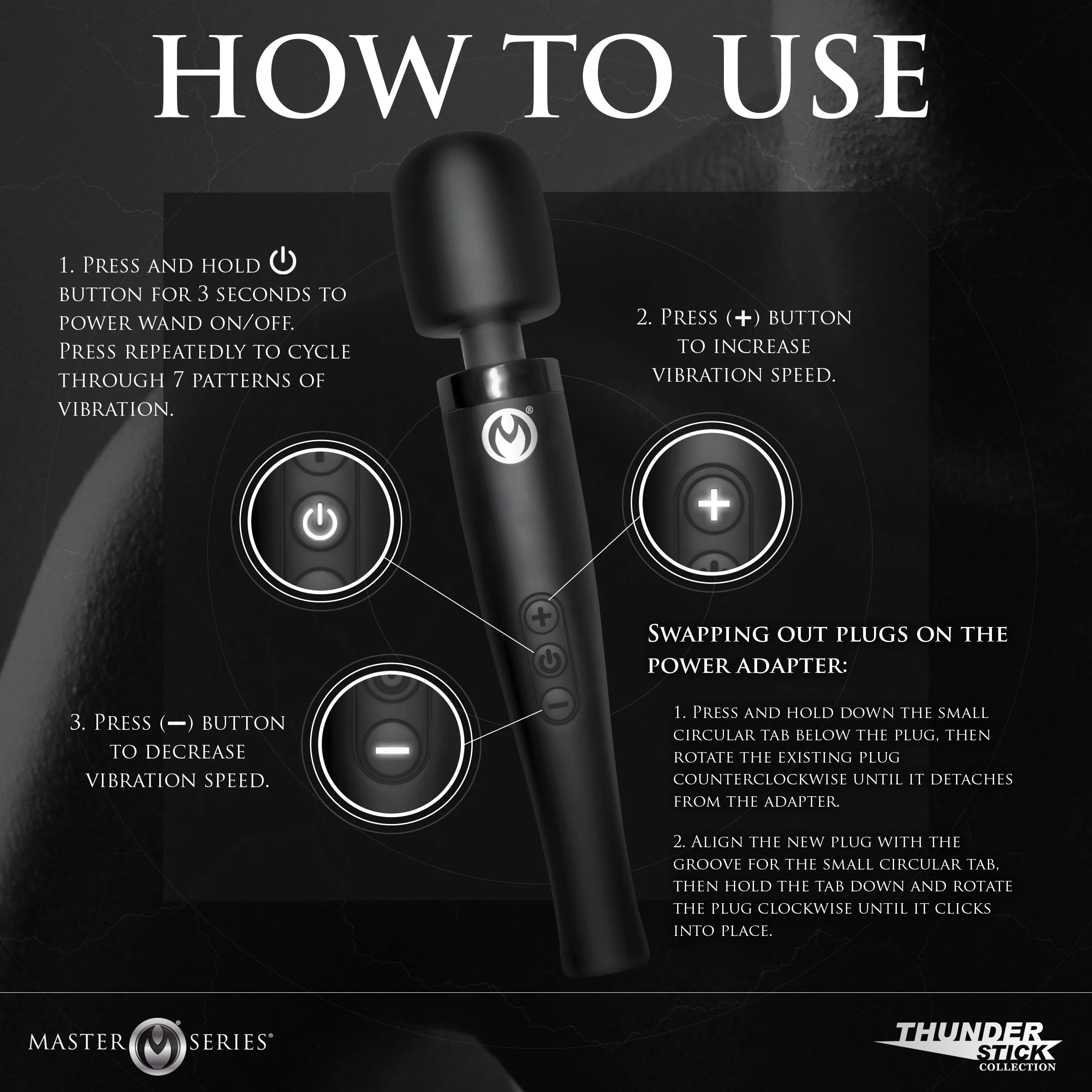 Thunderstick Pro Silicone Wand Massager - Image 4