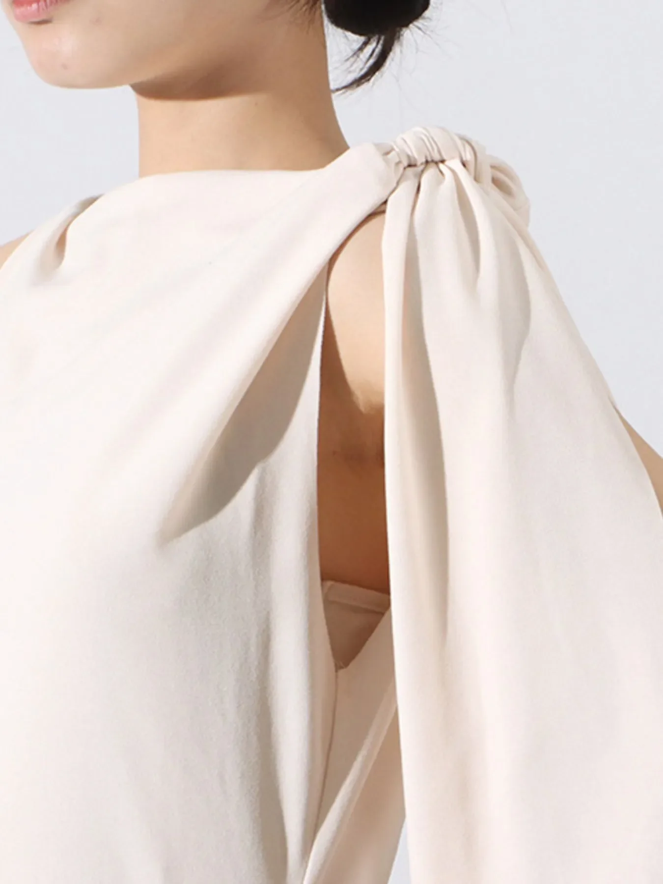 Tie Shoulder Sleeveless Maxi Dress - Image 6