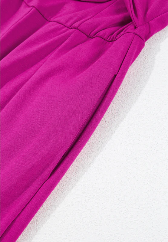 Tied Tube Wide Leg Jumpsuit - Image 10