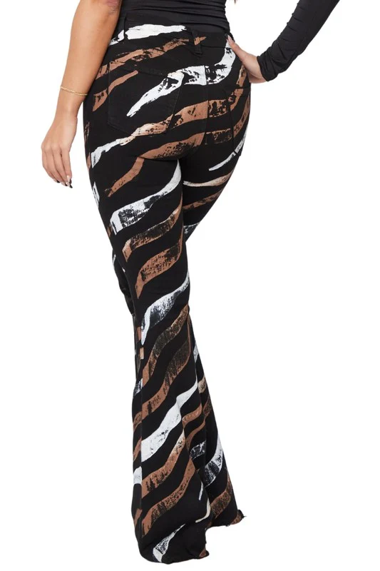 Tiger Bell Bottom Jean - Image 3