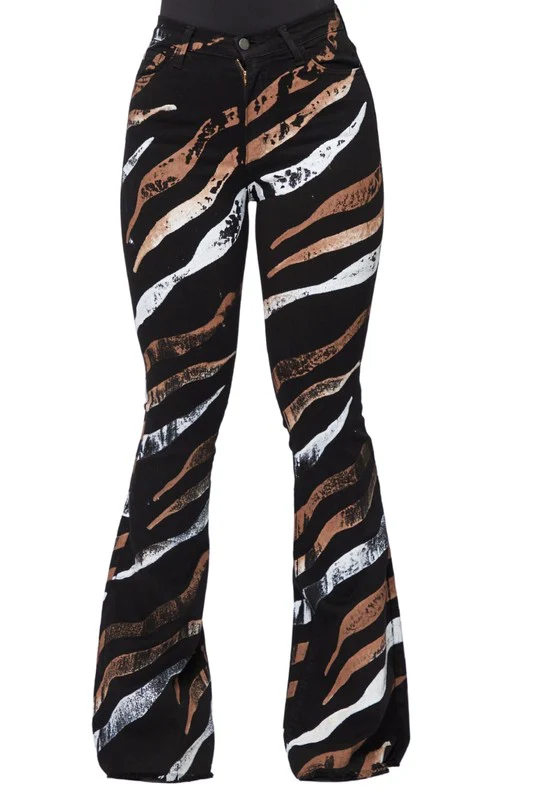 Tiger Bell Bottom Jean - Image 4