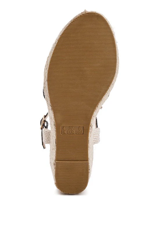 Trand Wedge Espadrille Sandals - Image 5