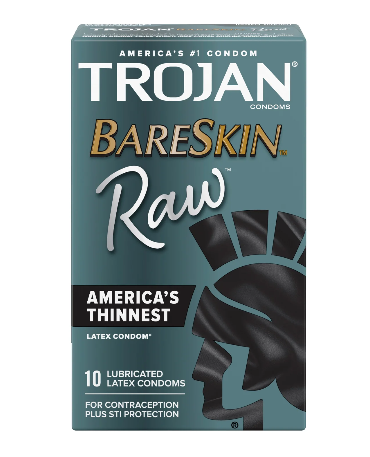 Trojan Raw Condoms - Pack of 10