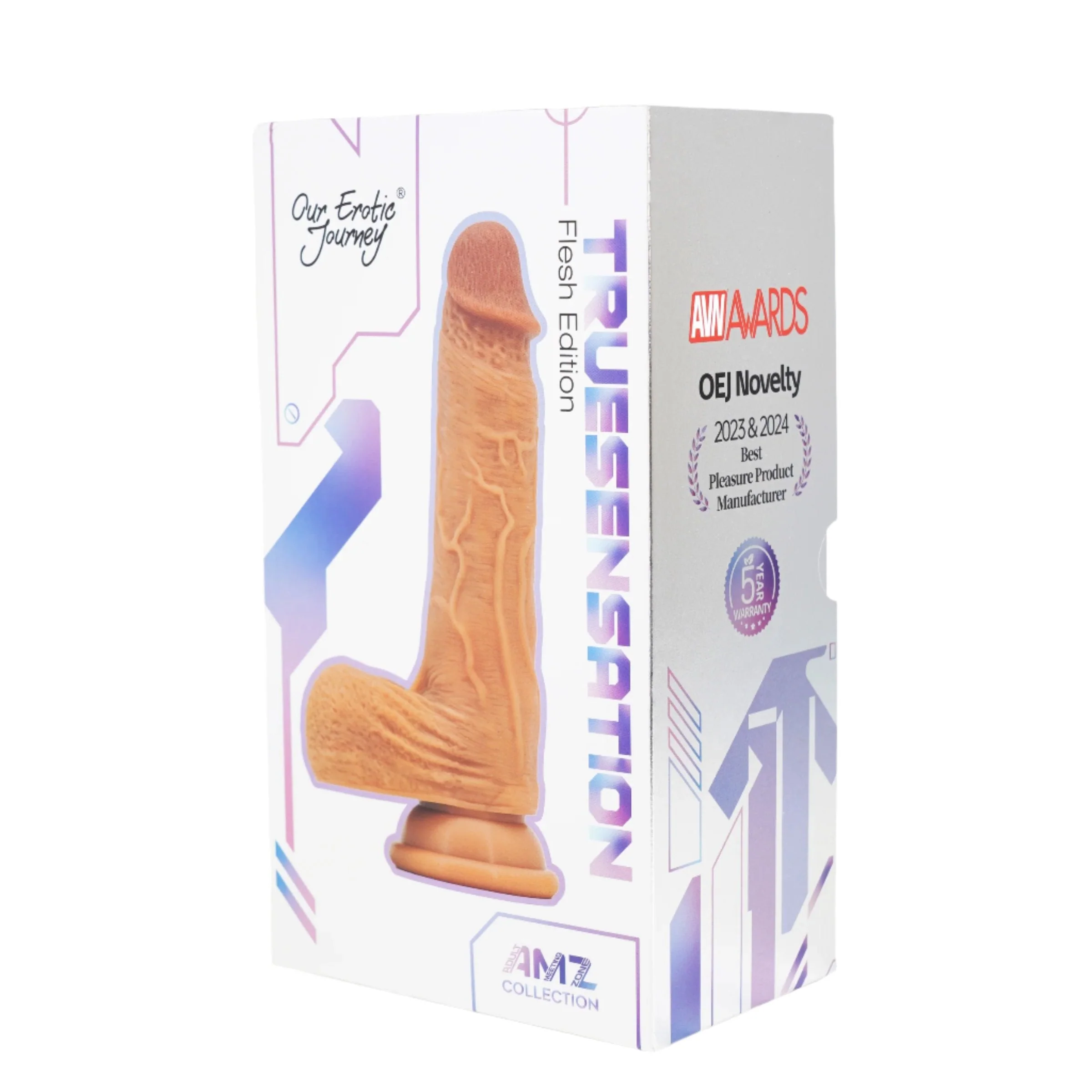True Sensation App Controlled Realistic Thrusting Vibrating 7 inch Dildo with warming function - Image 7
