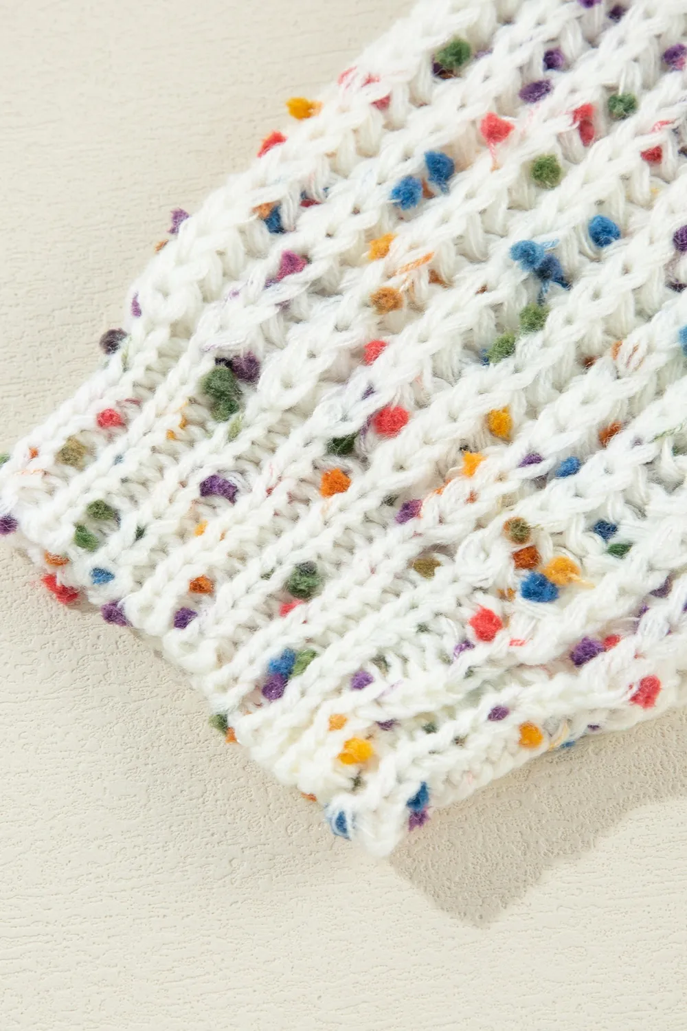 Twisted Confetti Boat Neck Sweater - Image 8
