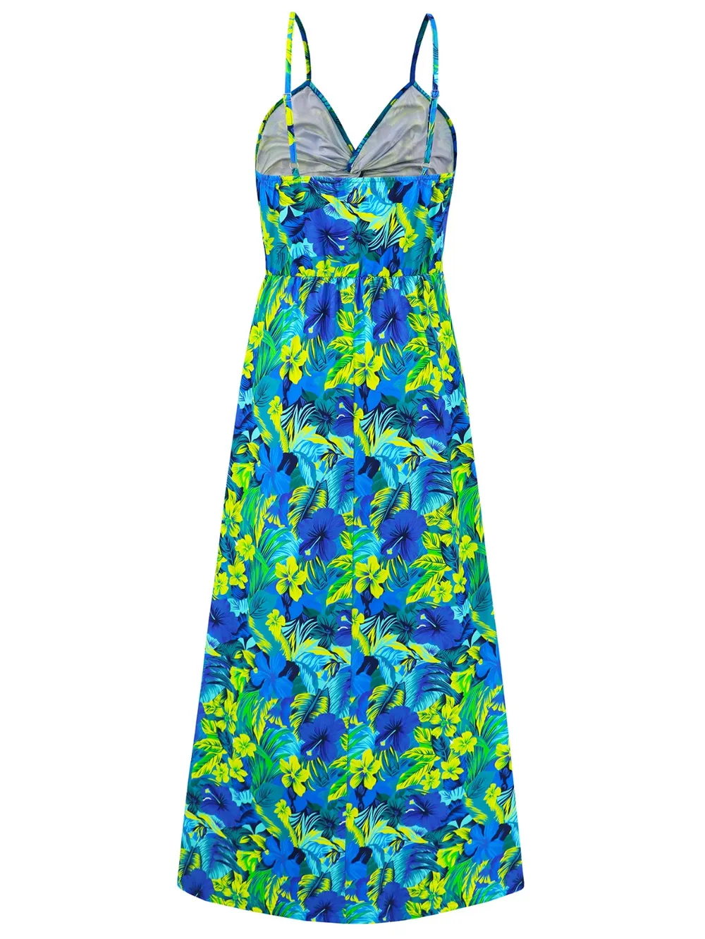 Twisted Printed V-Neck Cami Dress - Image 15