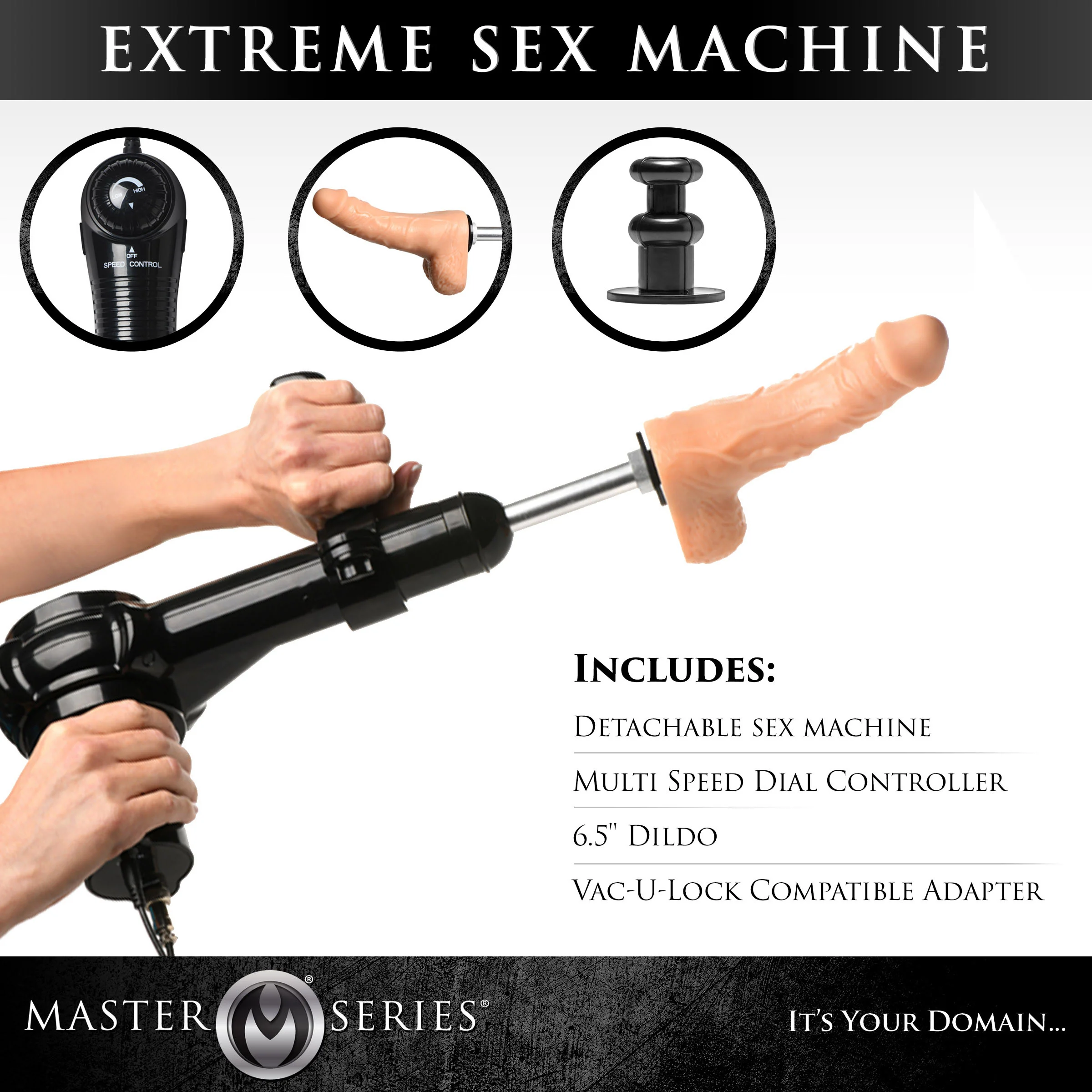 Ultimate Obedience Chair With Sex Machine - Image 4