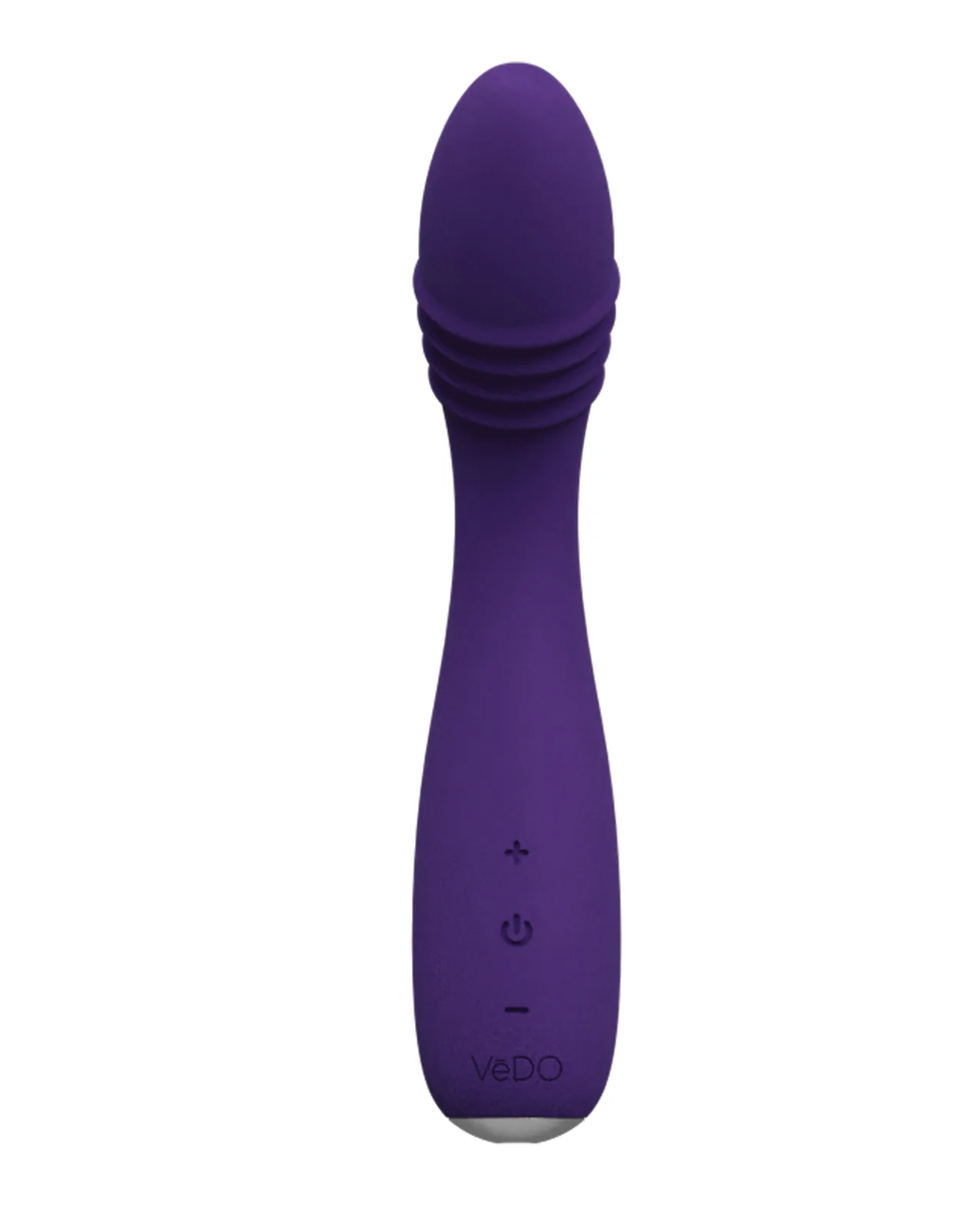 VeDO Ohni Rechargeable G-Spot Thrusting Vibe - Purple - Image 4