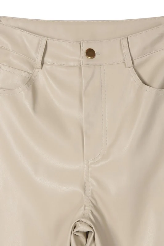 Vegan leather pants - Image 20