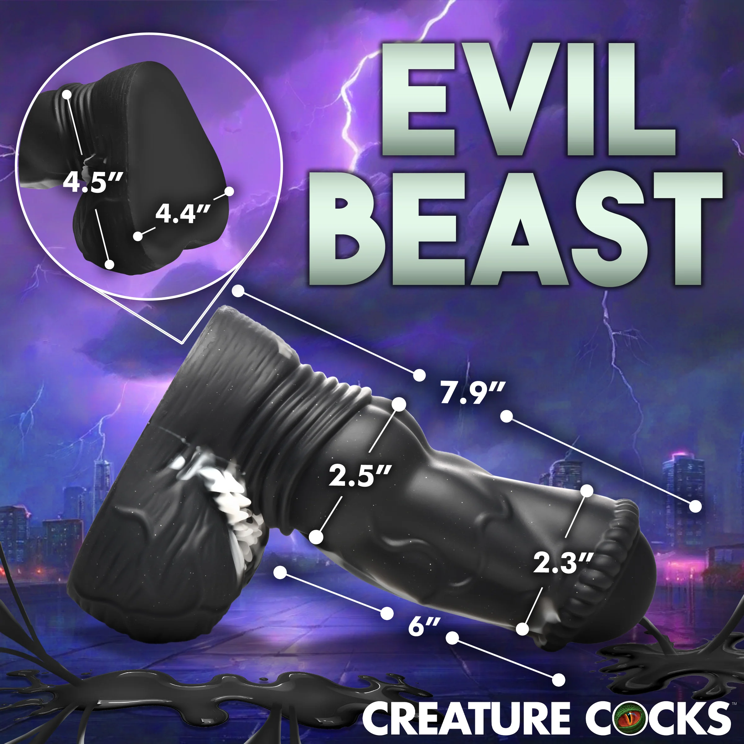 Venom Silicone Dildo - Image 8