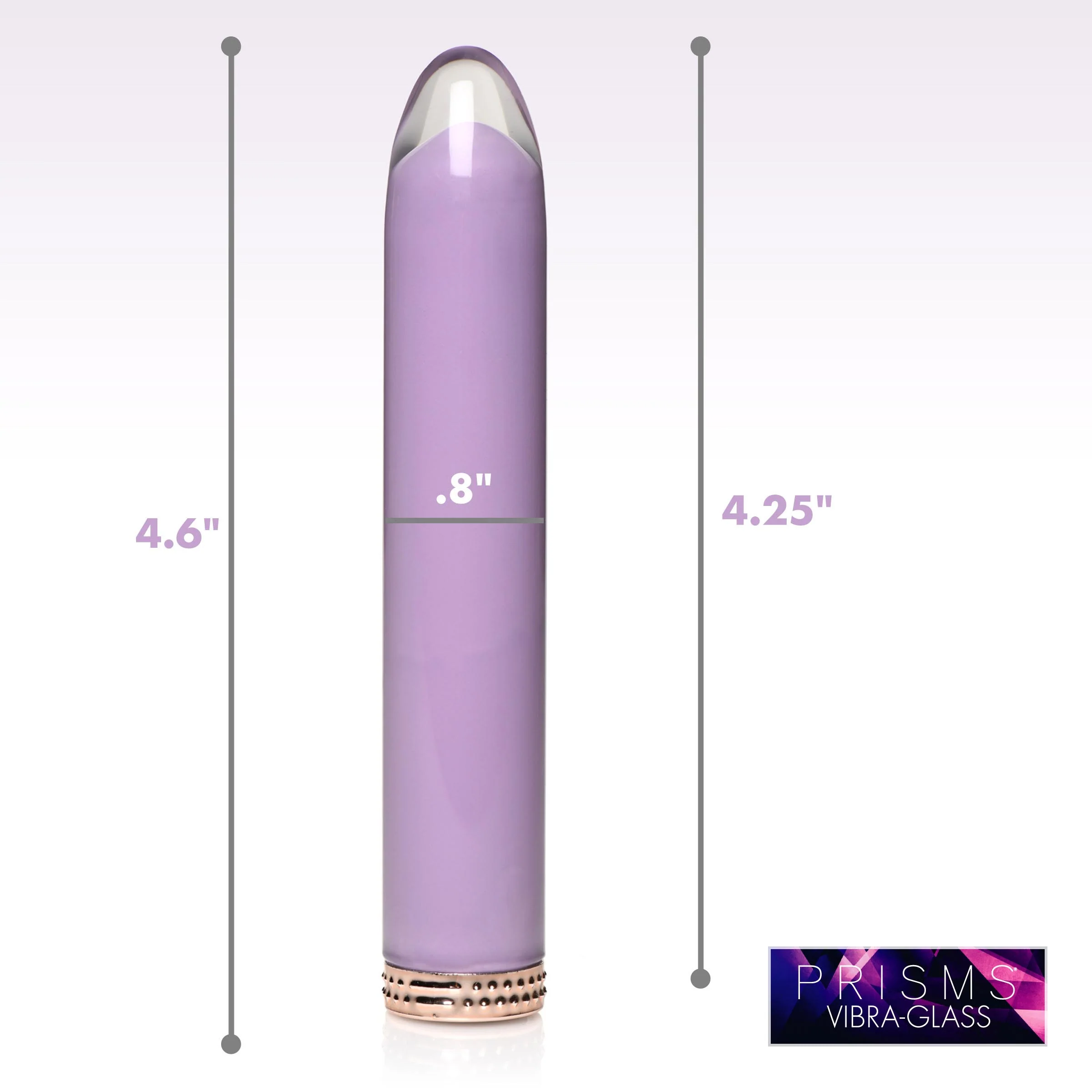 Vibra-glass 10x Mini Vibe Lilac - Image 4