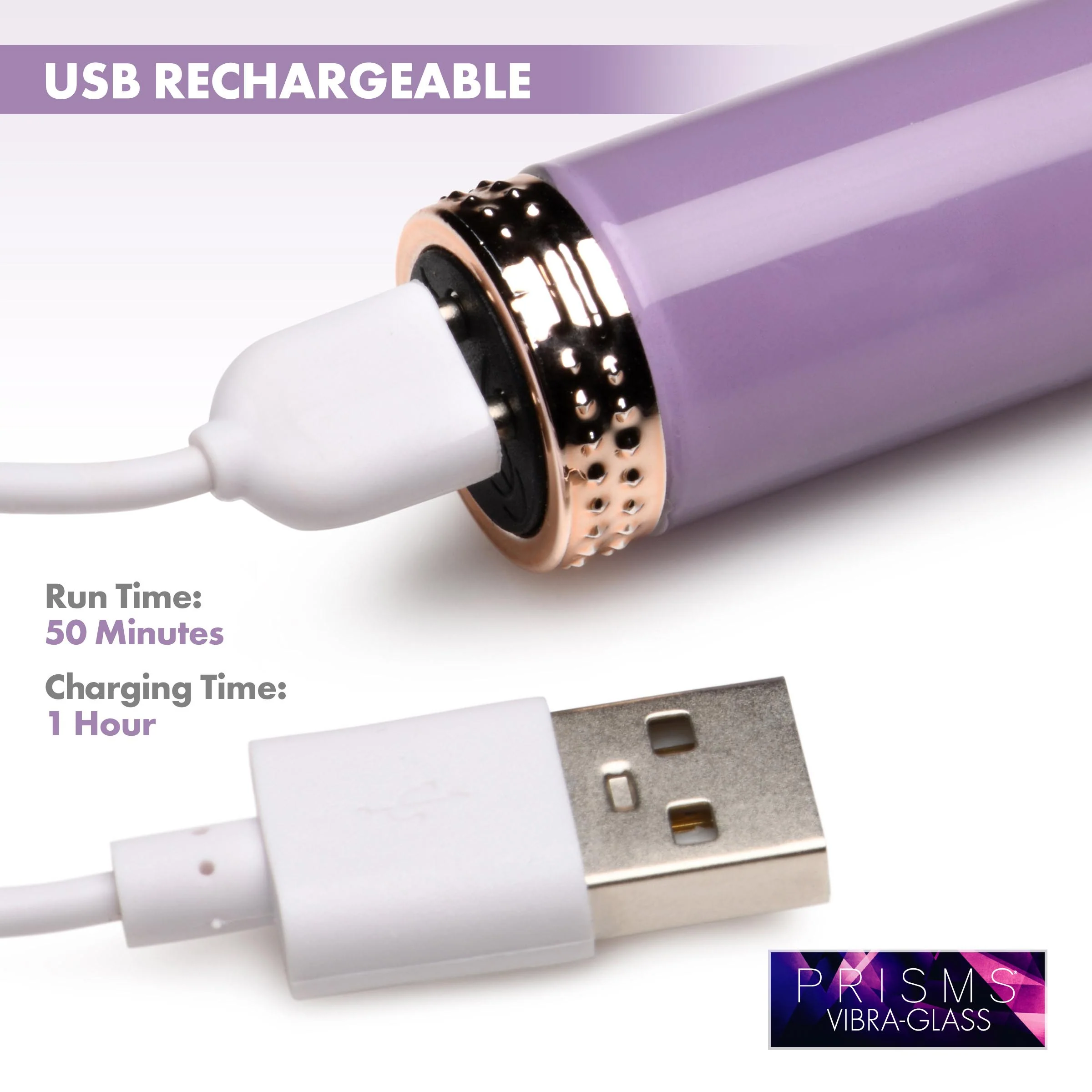 Vibra-glass 10x Mini Vibe Lilac - Image 5
