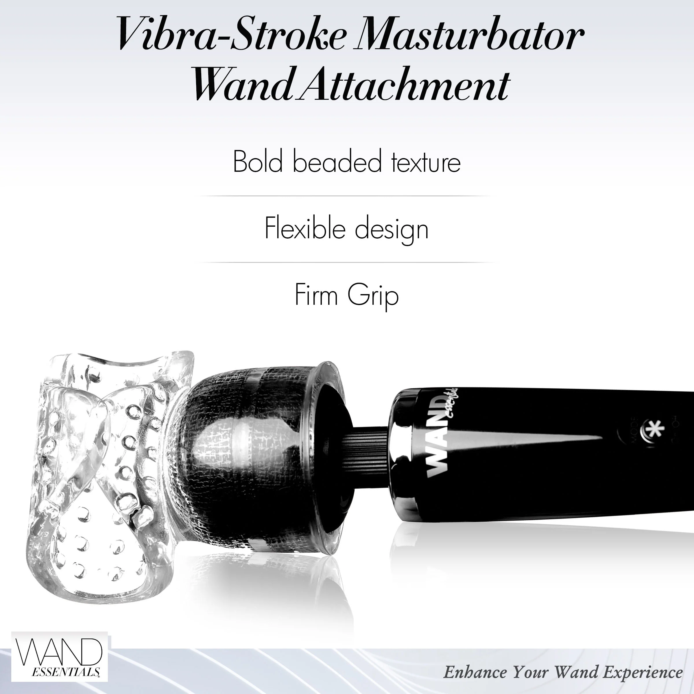 Vibra-stroke Masturbator Wand Attachment - Image 2