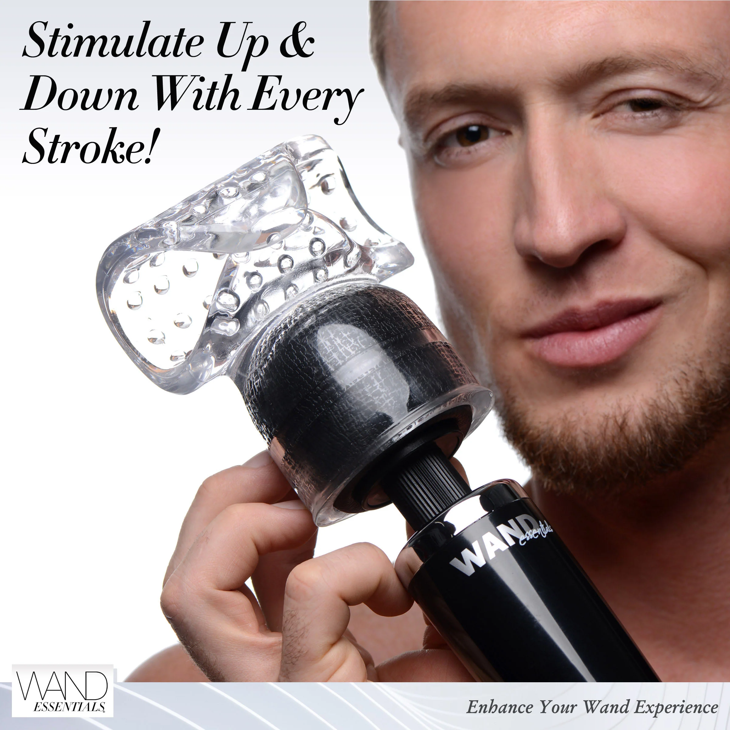 Vibra-stroke Masturbator Wand Attachment - Image 3