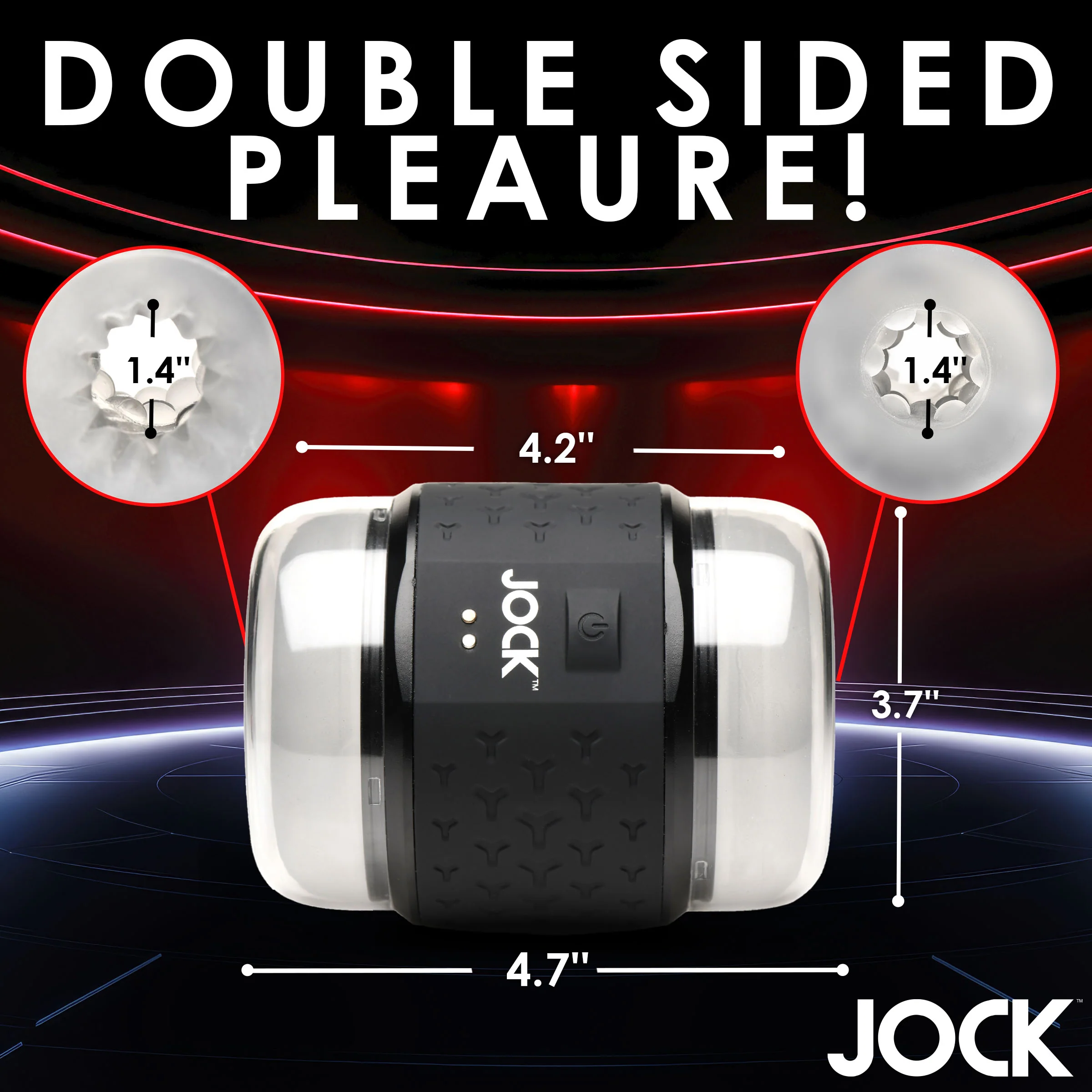 Vibrating Double Stroker - Image 2