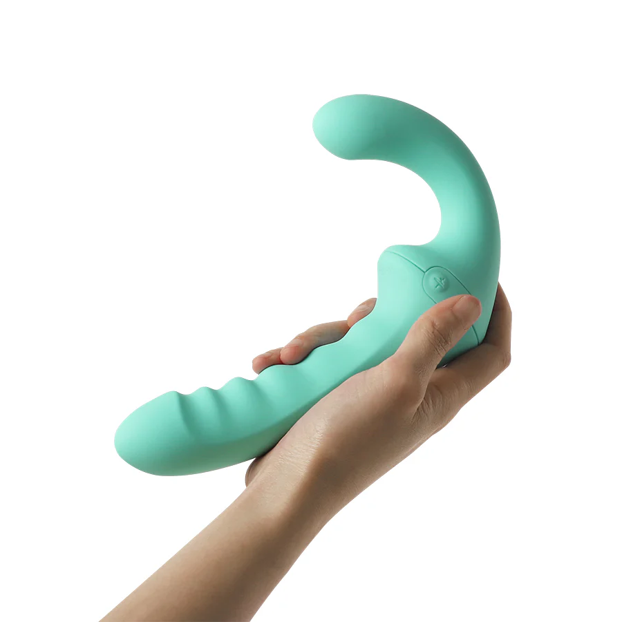 VibraTwin Strapless Strap-On Double-ended Dildo Vibrator - Image 4