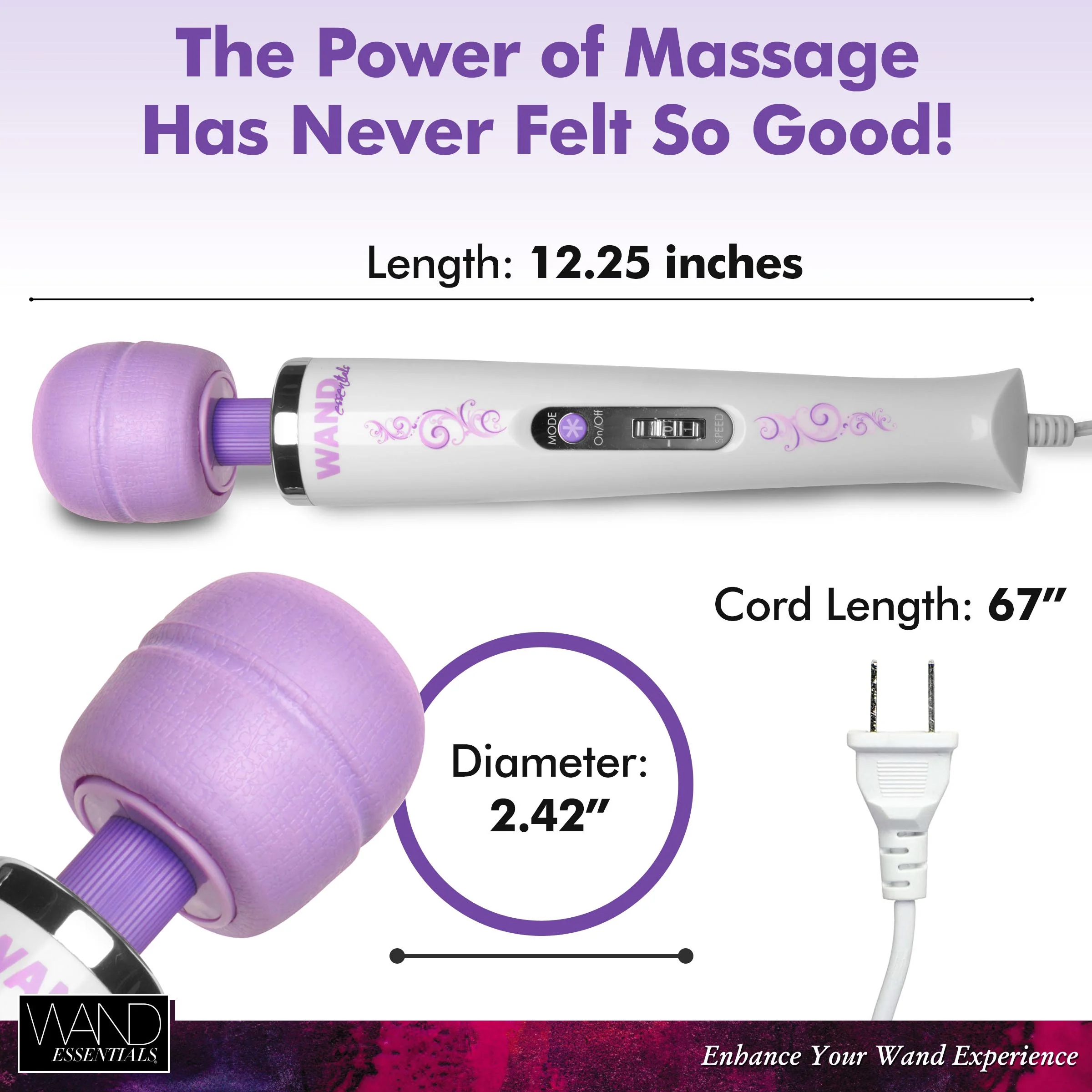 Wand Essentials 8 Speed 8 Mode Massager - Image 3