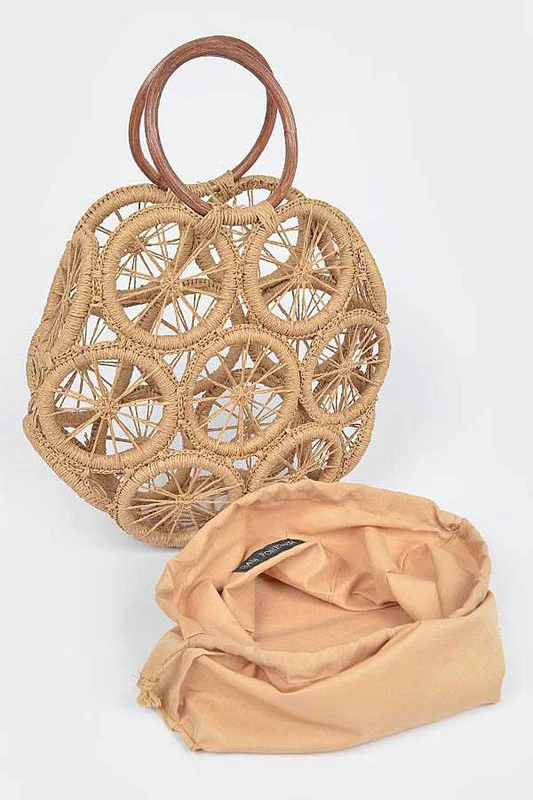 Weaved Cording Summer Clutch - Image 7