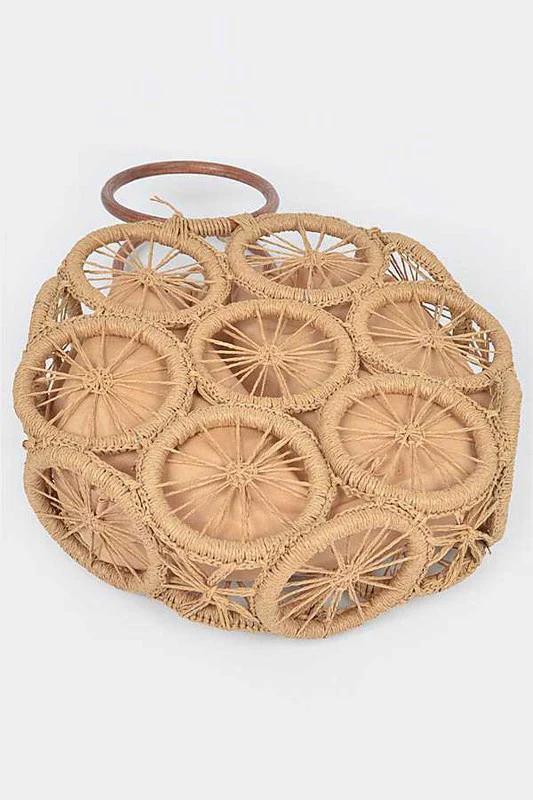 Weaved Cording Summer Clutch - Image 9