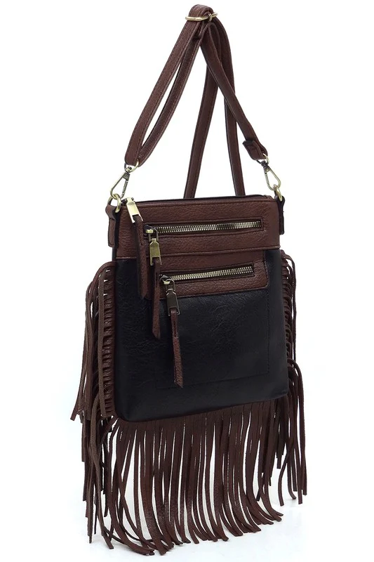Western Fringe Crossbody Bag - Image 3