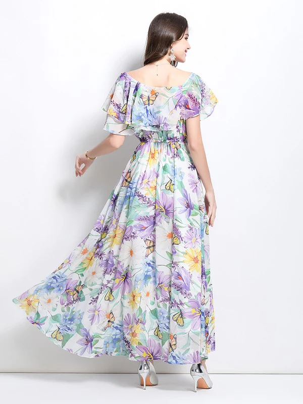 WOMEN FASHION LONG MAXI DRESS - Image 9