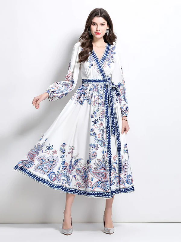 WOMEN FASHION LONG MAXI DRESS - Image 10