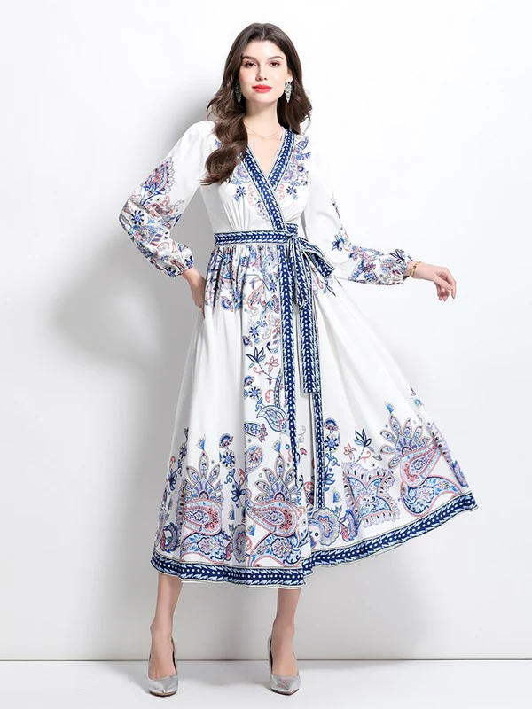 WOMEN FASHION LONG MAXI DRESS - Image 9