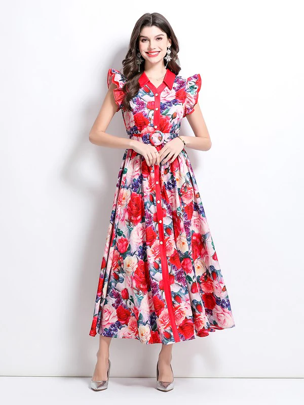 WOMEN FASHION LONG MAXI DRESS - Image 10