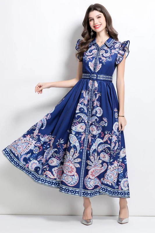 WOMEN FASHION LONG MAXI DRESS - Image 11