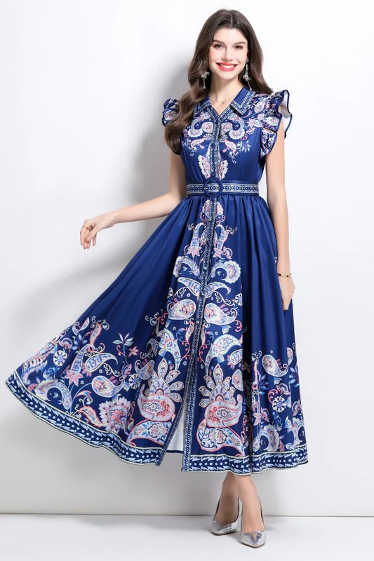 WOMEN FASHION LONG MAXI DRESS - Image 12